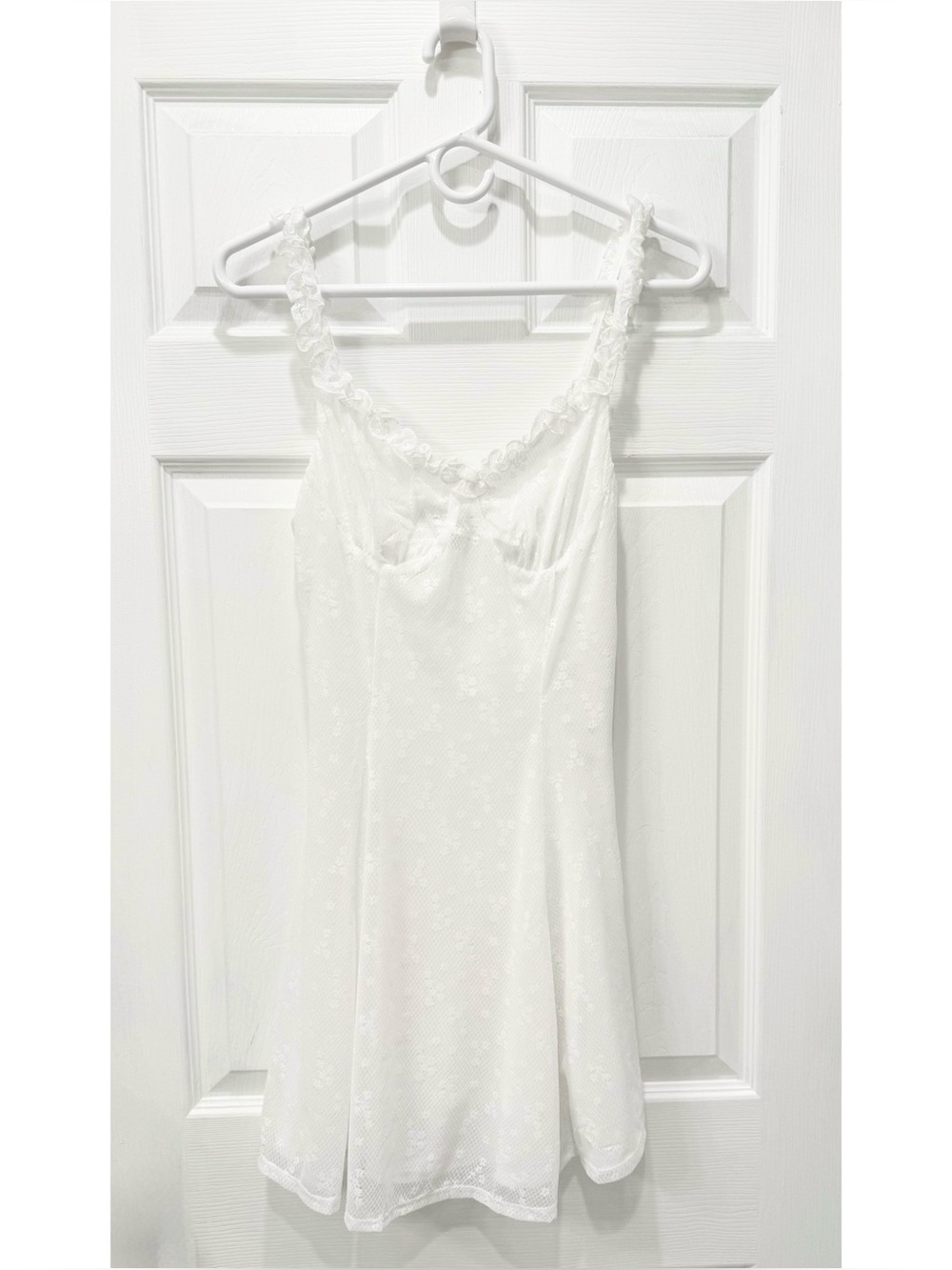 Urban Outfitters Just Like Magic Ruffled Mildmaid Mini Dress